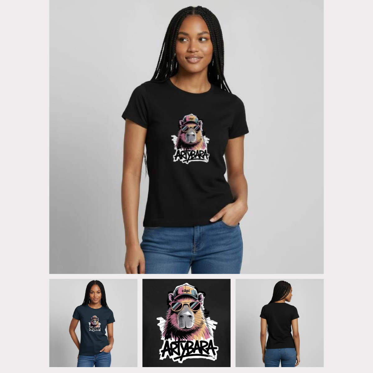 artybara frau shirt
