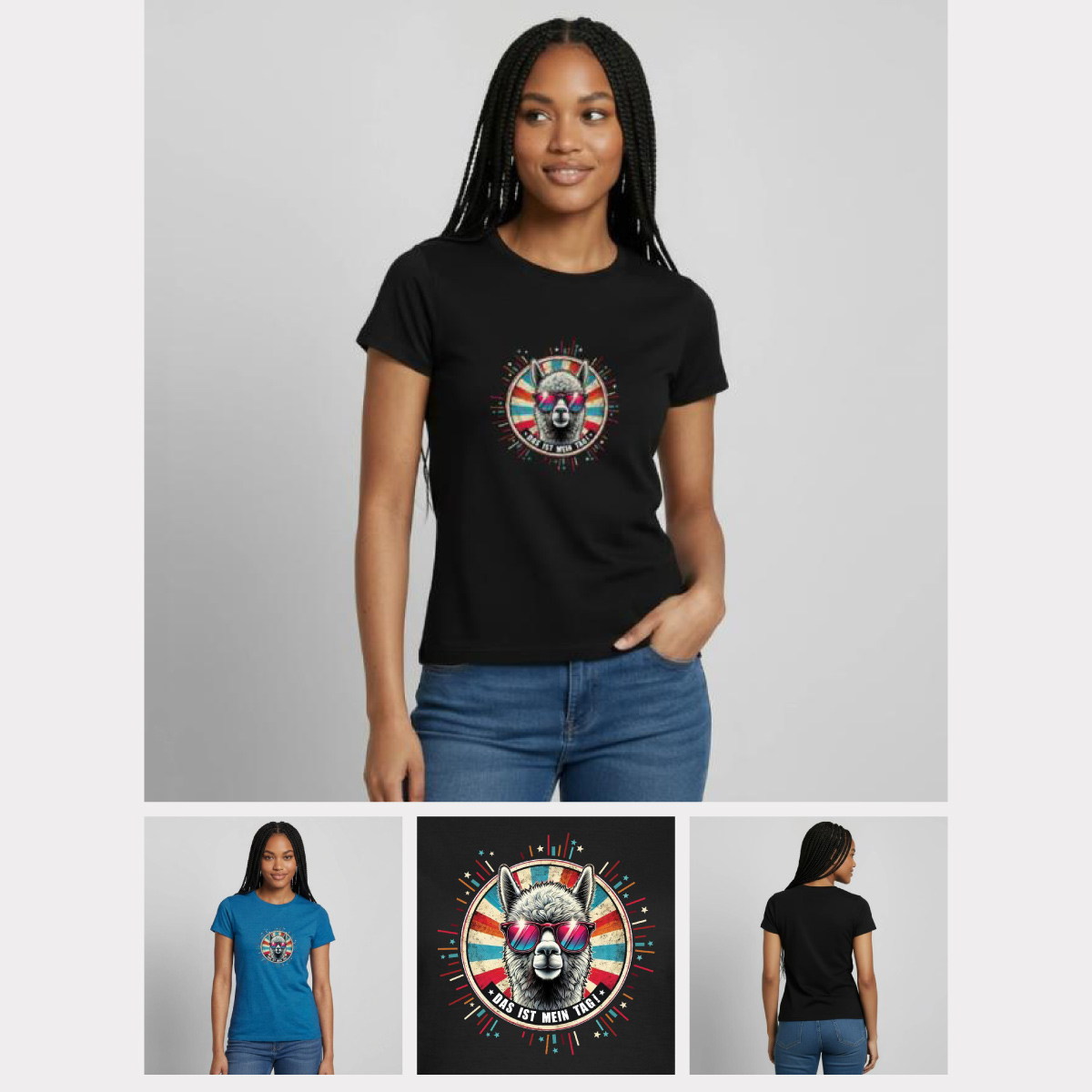 lama frau shirt