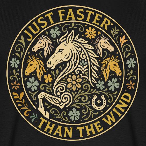 just faster than the wind pferd